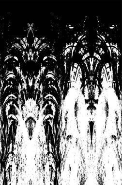 Grunge dokusu. Siyah ve beyaz kabataslak doku. imdat tasarımı