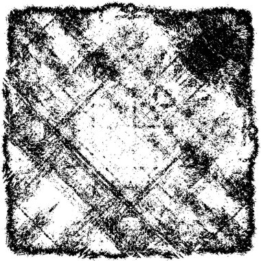 Grunge dokusu. Siyah ve beyaz kabataslak doku. imdat tasarımı