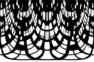 Grunge dokusu. Siyah ve beyaz kabataslak doku. imdat tasarımı