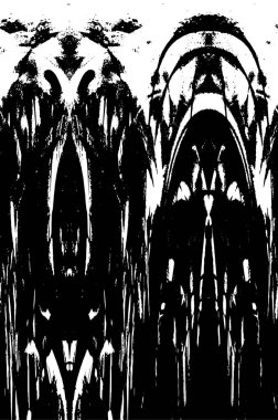 Grunge dokusu. Siyah ve beyaz kabataslak doku. imdat tasarımı