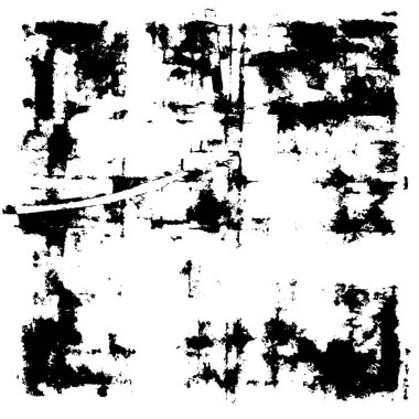 Grunge dokusu. Siyah ve beyaz kabataslak doku. imdat tasarımı