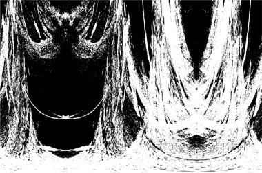 Grunge dokusu. Siyah ve beyaz kabataslak doku. imdat tasarımı