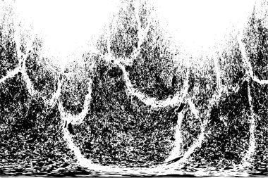 Grunge dokusu. Siyah ve beyaz kabataslak doku. imdat tasarımı