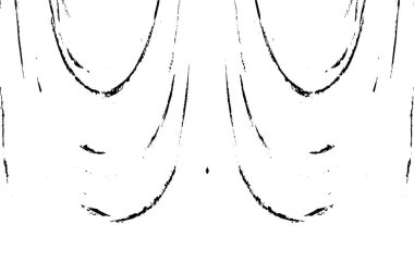 Grunge dokusu. Siyah ve beyaz kabataslak doku. imdat tasarımı