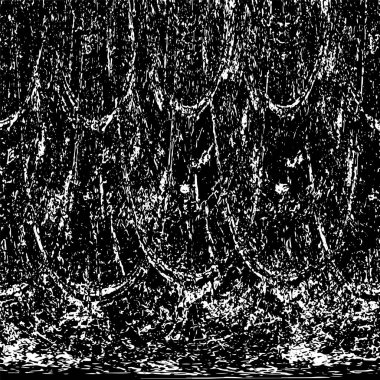 Grunge dokusu. Siyah ve beyaz kabataslak doku. imdat tasarımı