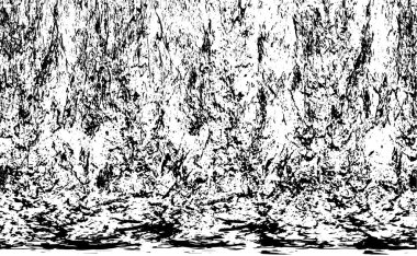 Grunge dokusu. Siyah ve beyaz kabataslak doku. imdat tasarımı