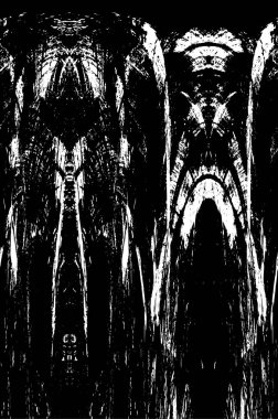 Grunge dokusu. Siyah ve beyaz kabataslak doku. imdat tasarımı