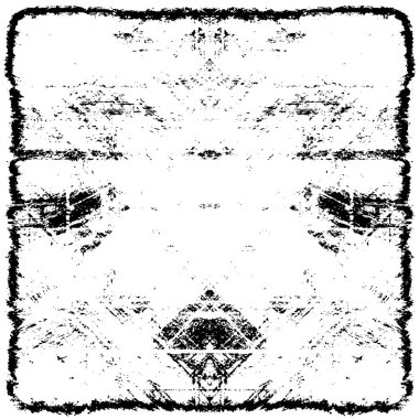 Grunge dokusu. Siyah ve beyaz kabataslak doku. imdat tasarımı