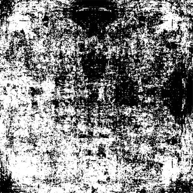Grunge dokusu. Siyah ve beyaz kabataslak doku. imdat tasarımı