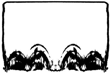 Grunge dokusu. Siyah ve beyaz kabataslak doku. imdat tasarımı