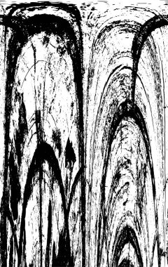 Grunge dokusu. Siyah ve beyaz kabataslak doku. imdat tasarımı