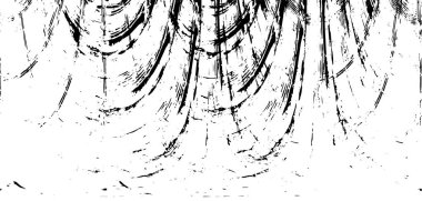 Grunge dokusu. Siyah ve beyaz kabataslak doku. imdat tasarımı