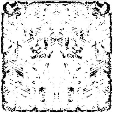 Grunge dokusu. Siyah ve beyaz kabataslak doku. imdat tasarımı