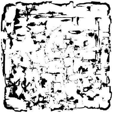 Grunge dokusu. Siyah ve beyaz kabataslak doku. imdat tasarımı