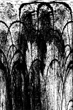 Grunge dokusu. Siyah ve beyaz kabataslak doku. imdat tasarımı