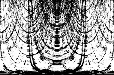 Grunge dokusu. Siyah ve beyaz kabataslak doku. imdat tasarımı