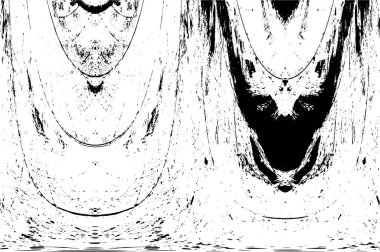 Grunge dokusu. Siyah ve beyaz kabataslak doku. imdat tasarımı