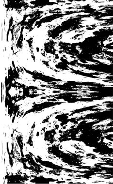 Grunge dokusu. Siyah ve beyaz kabataslak doku. imdat tasarımı