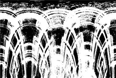 Grunge dokusu. Siyah ve beyaz kabataslak doku. imdat tasarımı