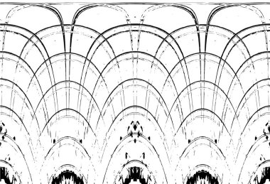 Grunge dokusu. Siyah ve beyaz kabataslak doku. imdat tasarımı