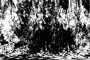 Grunge dokusu. Siyah ve beyaz kabataslak doku. imdat tasarımı