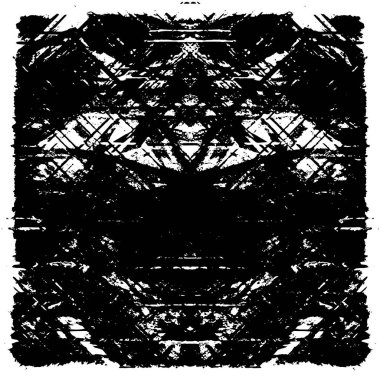 Grunge dokusu. Siyah ve beyaz kabataslak doku. imdat tasarımı