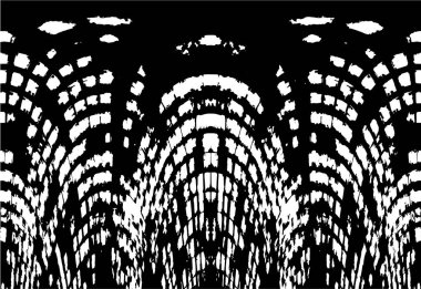 Grunge dokusu. Siyah ve beyaz kabataslak doku. imdat tasarımı