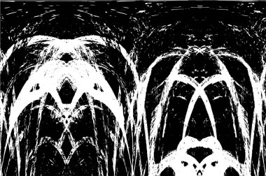 Grunge dokusu. Siyah ve beyaz kabataslak doku. imdat tasarımı