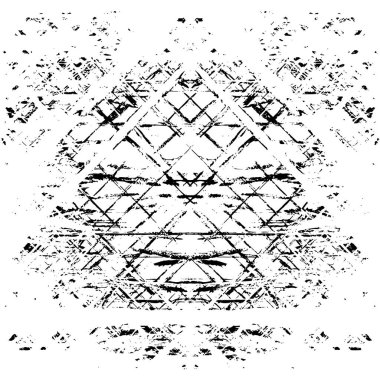 Grunge dokusu. Siyah ve beyaz kabataslak doku. imdat tasarımı