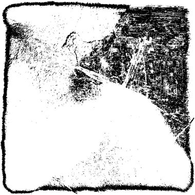 Grunge dokusu. Siyah ve beyaz kabataslak doku. imdat tasarımı