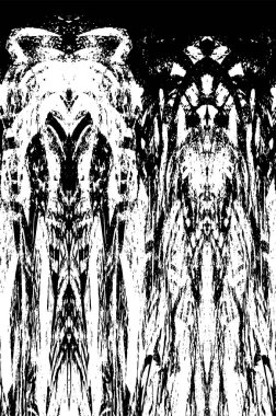 Grunge dokusu. Siyah ve beyaz kabataslak doku. imdat tasarımı