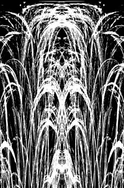 Grunge dokusu. Siyah ve beyaz kabataslak doku. imdat tasarımı