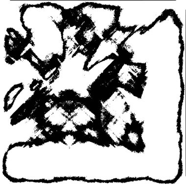 Grunge dokusu. Siyah ve beyaz kabataslak doku. imdat tasarımı