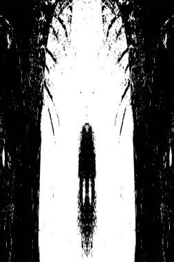 Grunge dokusu. Siyah ve beyaz kabataslak doku. imdat tasarımı