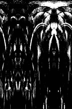 Grunge dokusu. Siyah ve beyaz kabataslak doku. imdat tasarımı