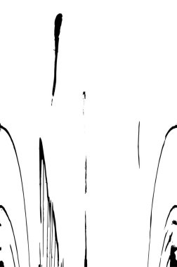 Grunge dokusu. Siyah ve beyaz kabataslak doku. imdat tasarımı