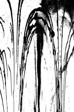 Grunge dokusu. Siyah ve beyaz kabataslak doku. imdat tasarımı