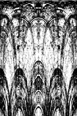 Grunge dokusu. Siyah ve beyaz kabataslak doku. imdat tasarımı