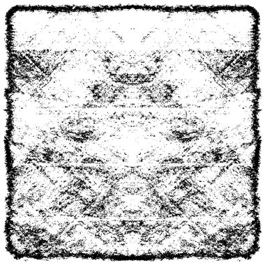 Grunge dokusu. Siyah ve beyaz kabataslak doku. imdat tasarımı