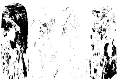 Grunge dokusu. Siyah ve beyaz kabataslak doku. imdat tasarımı