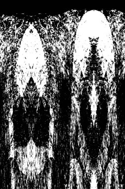 Grunge dokusu. Siyah ve beyaz kabataslak doku. imdat tasarımı