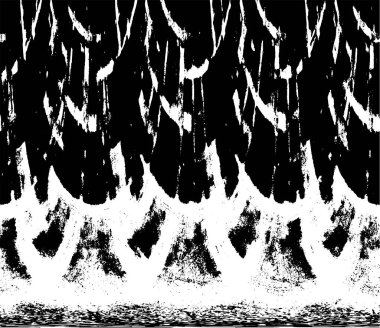Grunge dokusu. Siyah ve beyaz kabataslak doku. imdat tasarımı
