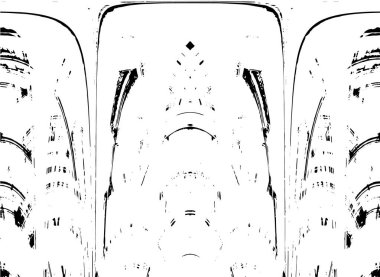 Grunge dokusu. Siyah ve beyaz kabataslak doku. imdat tasarımı