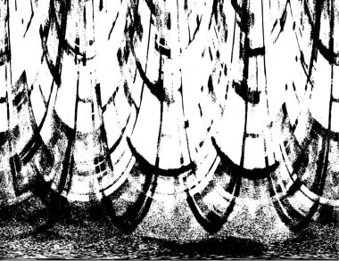 Grunge dokusu. Siyah ve beyaz kabataslak doku. imdat tasarımı