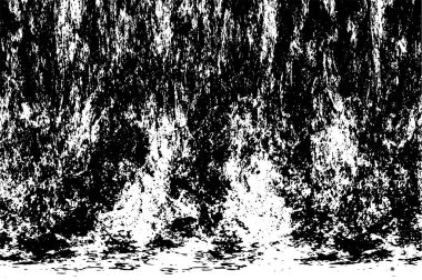 Grunge dokusu. Siyah ve beyaz kabataslak doku. imdat tasarımı