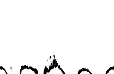 Grunge dokusu. Siyah ve beyaz kabataslak doku. imdat tasarımı