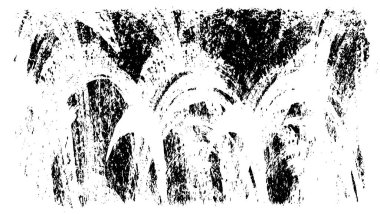 Grunge dokusu. Siyah ve beyaz kabataslak doku. imdat tasarımı