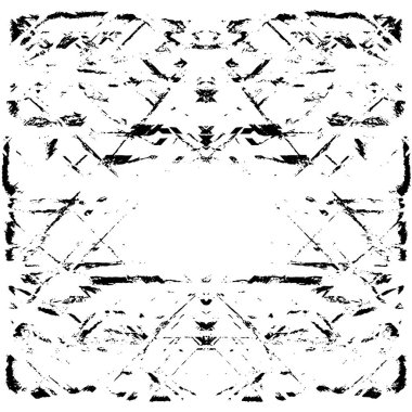 Grunge dokusu. Siyah ve beyaz kabataslak doku. imdat tasarımı
