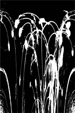 Grunge dokusu. Siyah ve beyaz kabataslak doku. imdat tasarımı