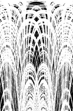 Grunge dokusu. Siyah ve beyaz kabataslak doku. imdat tasarımı